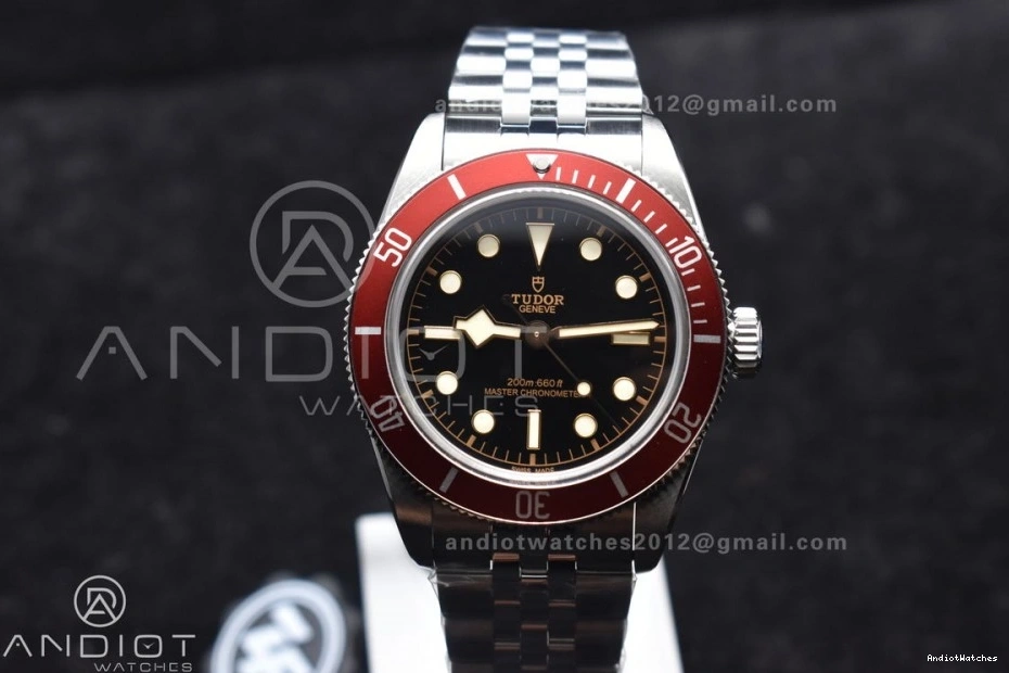 Bezel 891 Bracelet Jubilee ZF Sustainable Black on Edition Heritage SS A Best Bay Red 1:1 0415